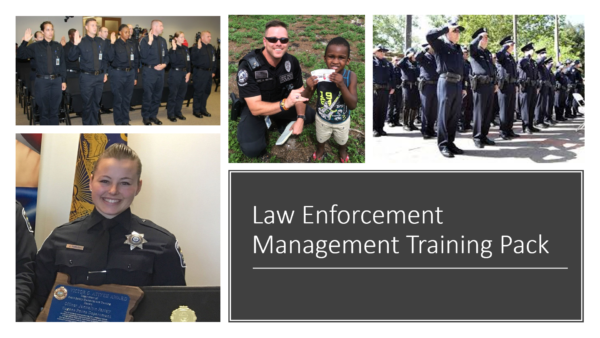 Law enforcement management online training