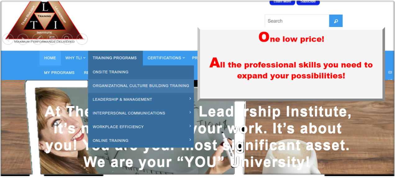 Unlimited Access Subscription The Teambuilder Leadership Institute