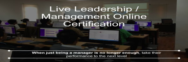 live onlive leadership and management certification training